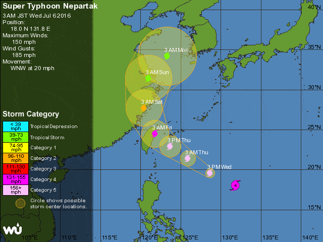台風1号2016沖縄・台湾へ進行中！米軍、ヨーロッパ予想進路 #8